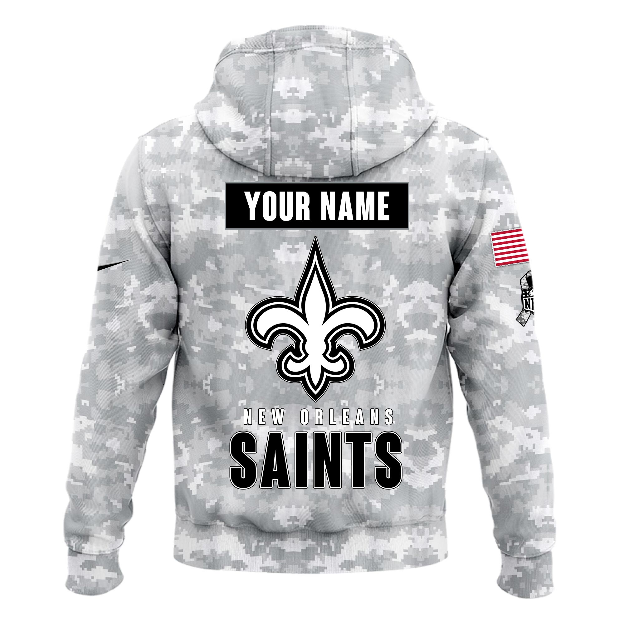 New Orleans Saints Veterans Day Hoodie - Famjoys New Orleans Saints Veterans Day Hoodie - Famjoys