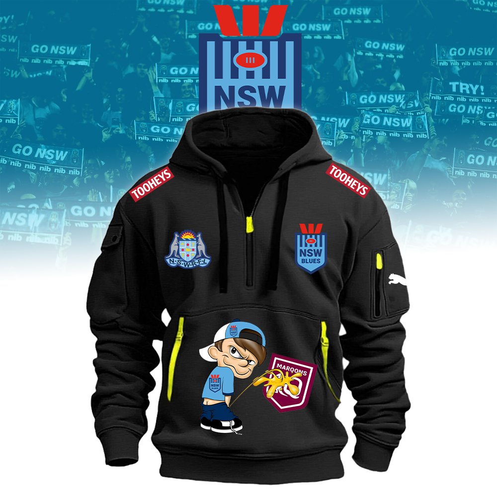 New South Wales Blues State Of Origin New Hoodie - Famjoys New South Wales Blues State Of Origin New Hoodie - Famjoys