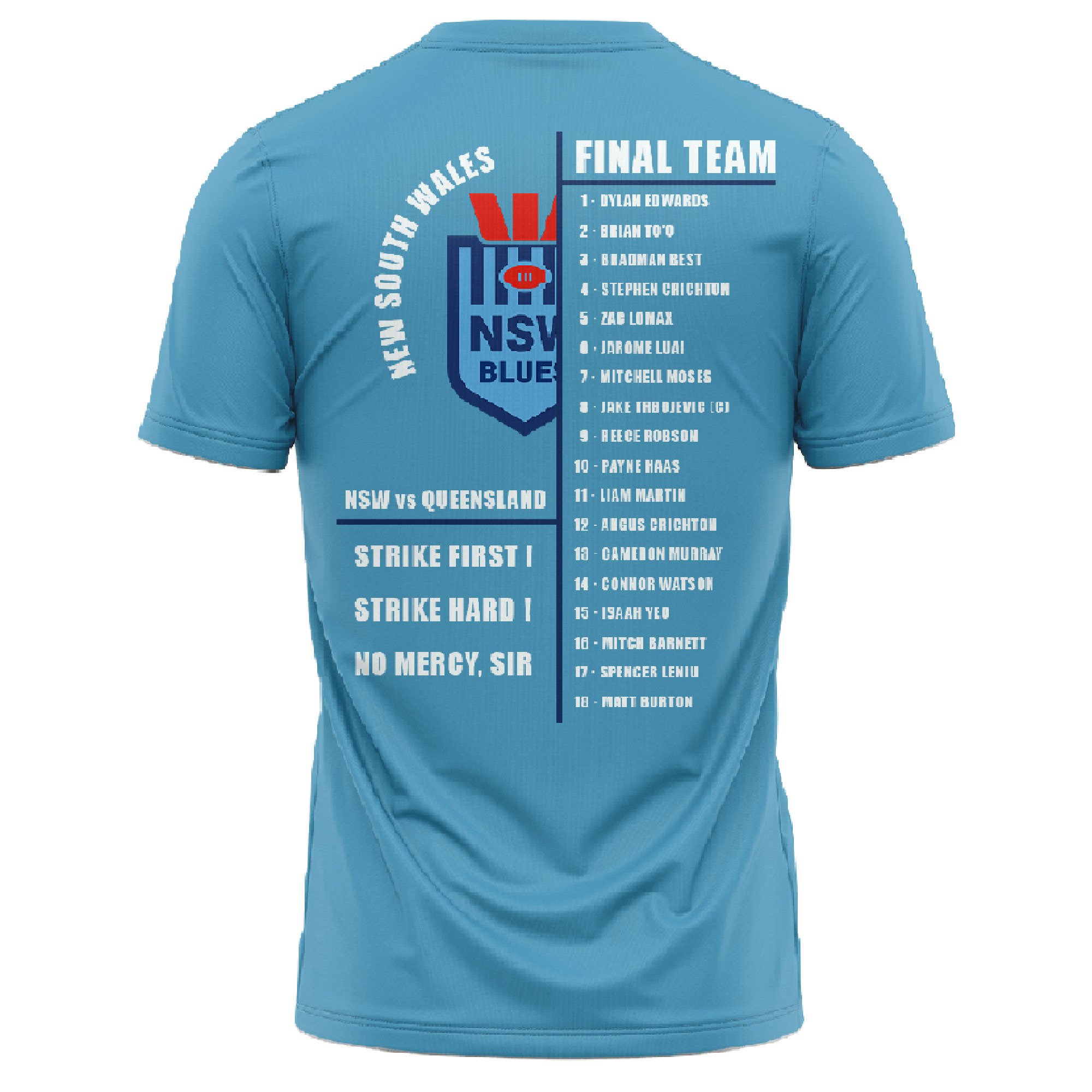 New South Wales Blues Tshirt Champions Limited NEW v1 - Famjoys New South Wales Blues Tshirt Champions Limited NEW v1 - Famjoys