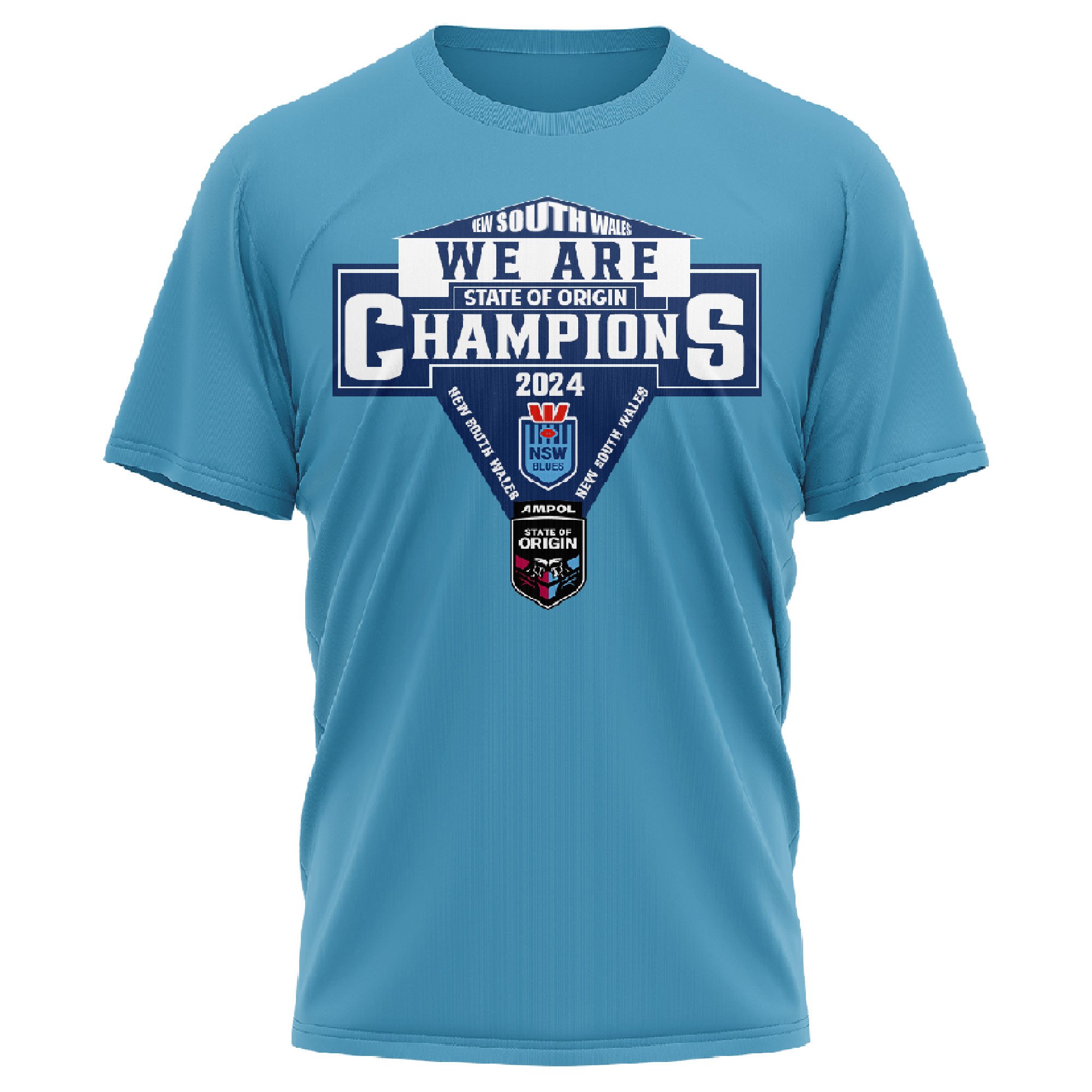 New South Wales Blues Tshirt Champions Limited NEW v1 - Famjoys New South Wales Blues Tshirt Champions Limited NEW v1 - Famjoys