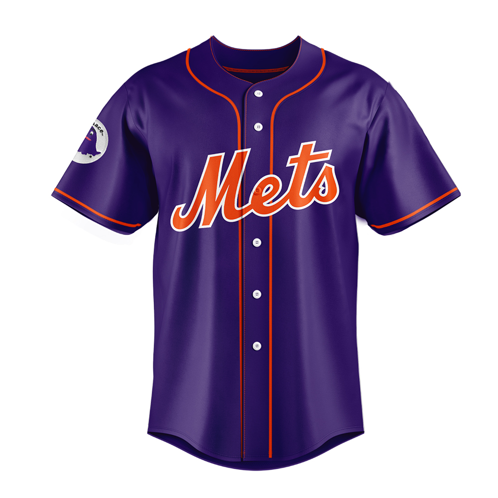 New Team Official X Grimace Purple Jersey - Famjoys New Team Official X Grimace Purple Jersey - Famjoys