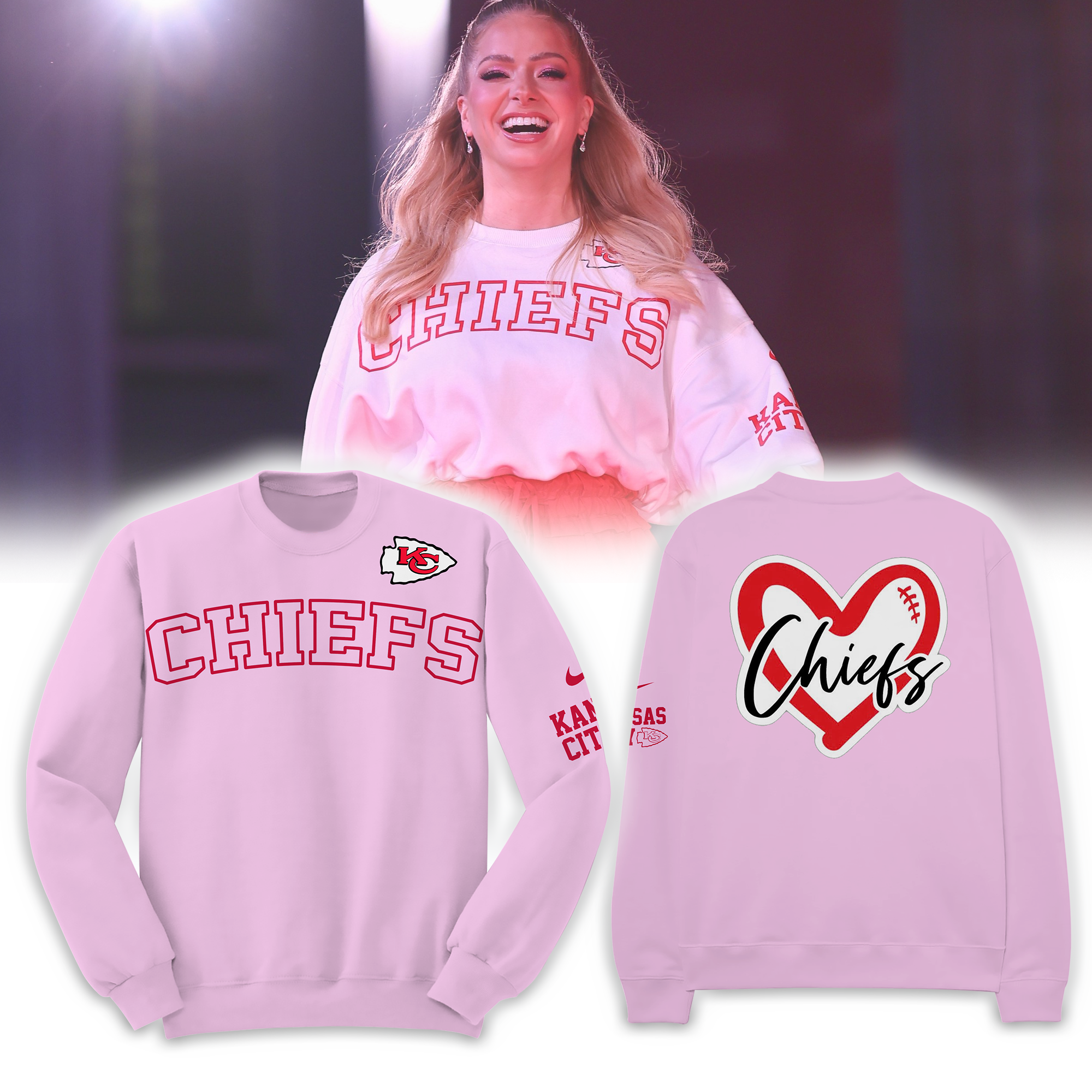 New Version Kansas City Chiefs Tshirt, Sweatshirt, Hoodie Pink/Color - Famjoys New Version Kansas City Chiefs Tshirt, Sweatshirt, Hoodie Pink/Color - Famjoys