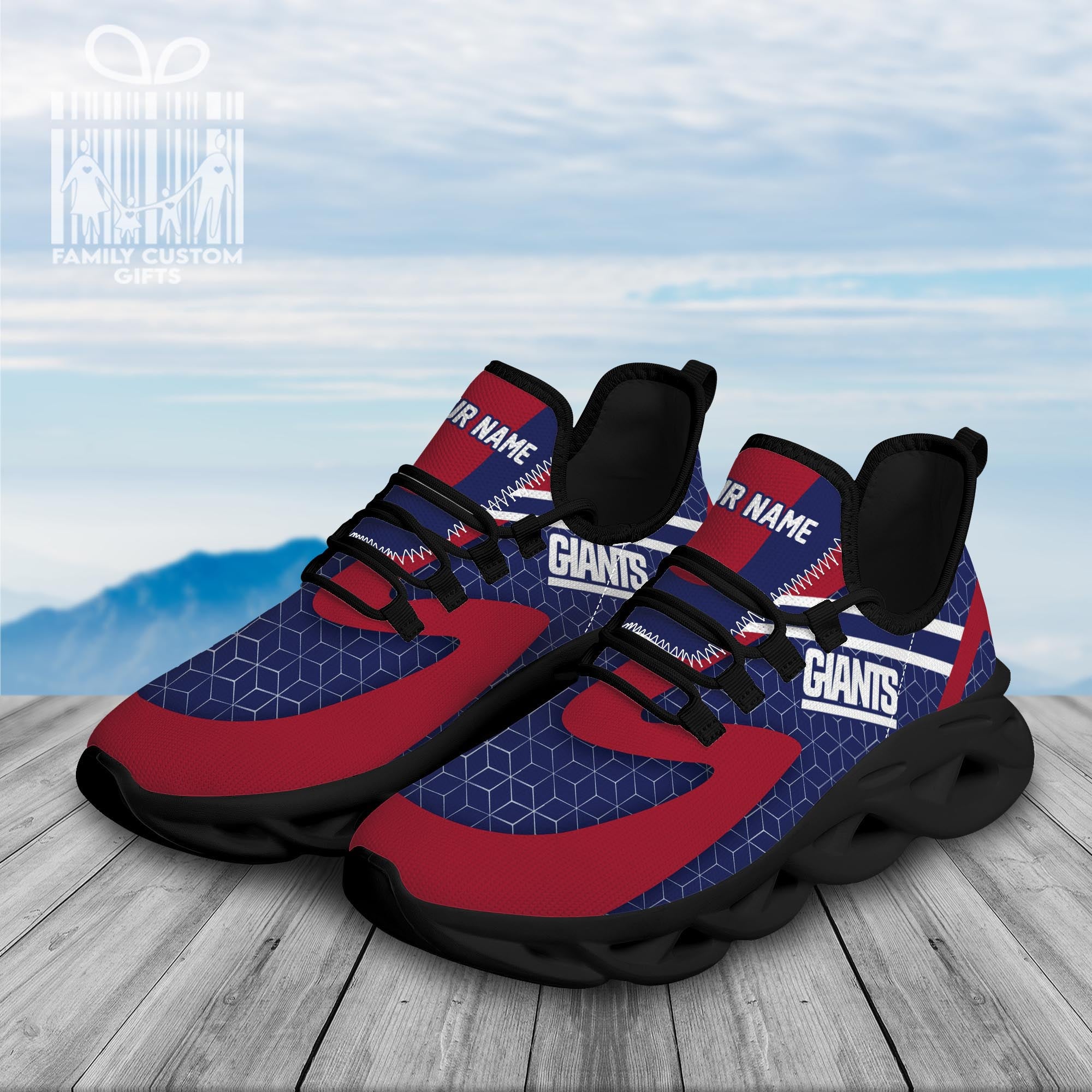 New York Custom Personalized Max Soul Sneakers Running Sport Shoes for Men Women - Famjoys New York Custom Personalized Max Soul Sneakers Running Sport Shoes for Men Women - Famjoys