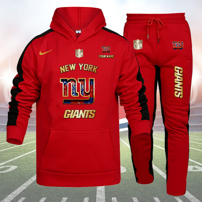 New York Giants-32 Teams Personlized Golden Logo Hoodie Set-SP12012424ID03DS01 - Famjoys New York Giants-32 Teams Personlized Golden Logo Hoodie Set-SP12012424ID03DS01 - Famjoys