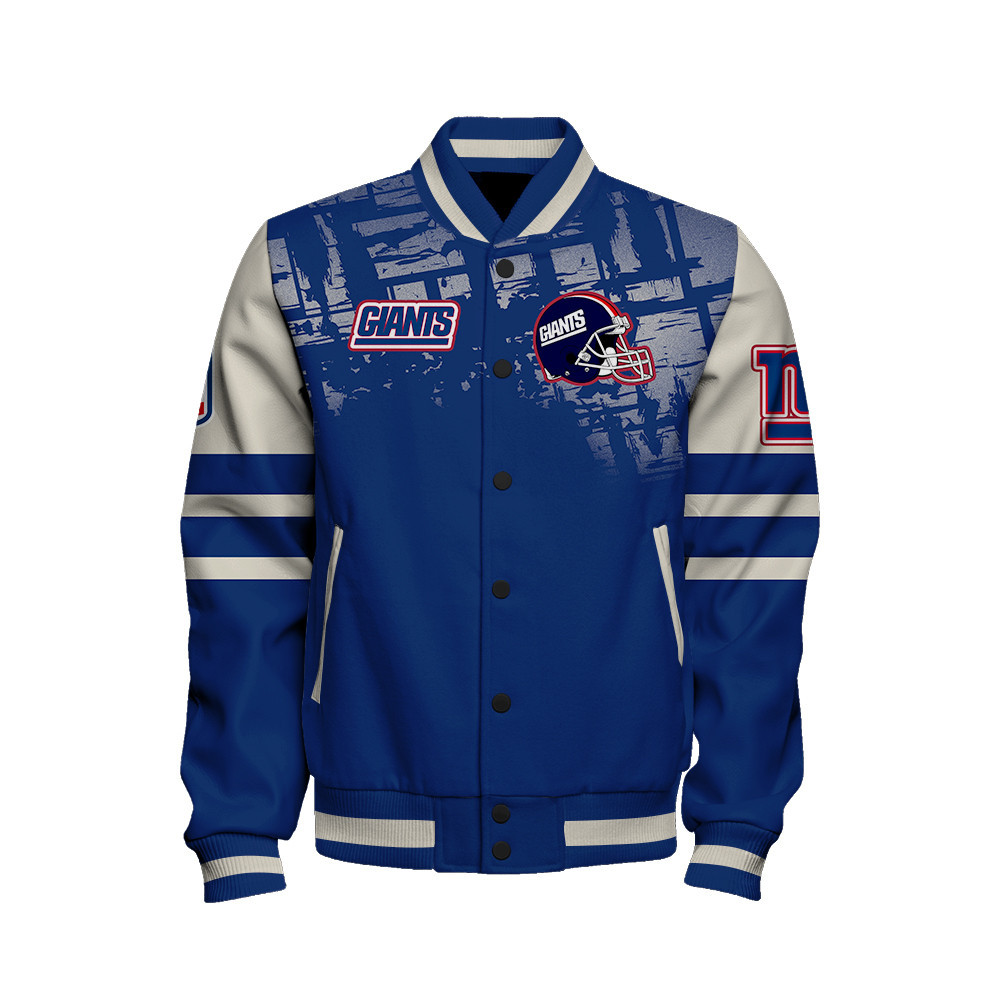 New York Giants - A Class Above Unisex Varsity Jacket - Famjoys New York Giants - A Class Above Unisex Varsity Jacket - Famjoys