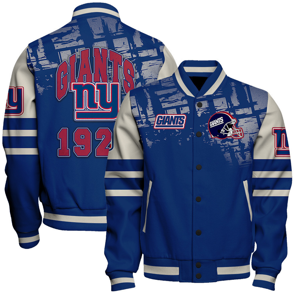 New York Giants - A Class Above Unisex Varsity Jacket - Famjoys New York Giants - A Class Above Unisex Varsity Jacket - Famjoys