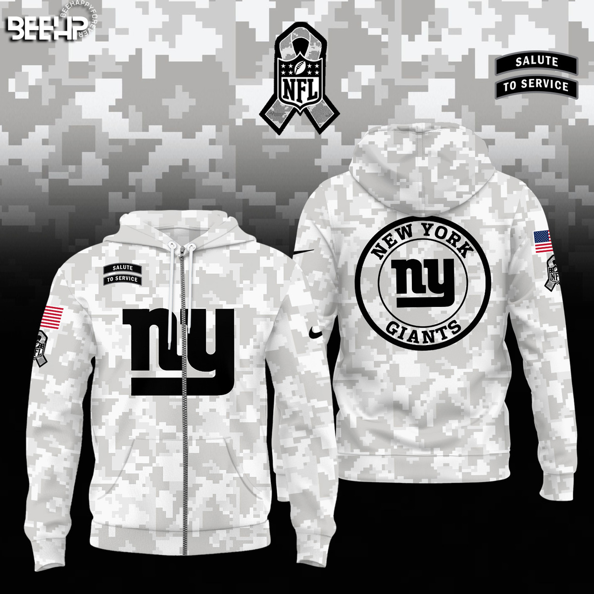 New York Giants Camo Salute to Service Combo - Famjoys New York Giants Camo Salute to Service Combo - Famjoys