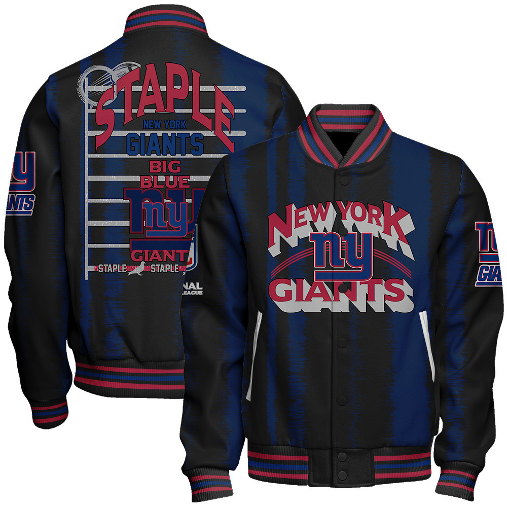New York Giants - Independent, Individual Unisex Varsity Jacket - Famjoys New York Giants - Independent, Individual Unisex Varsity Jacket - Famjoys