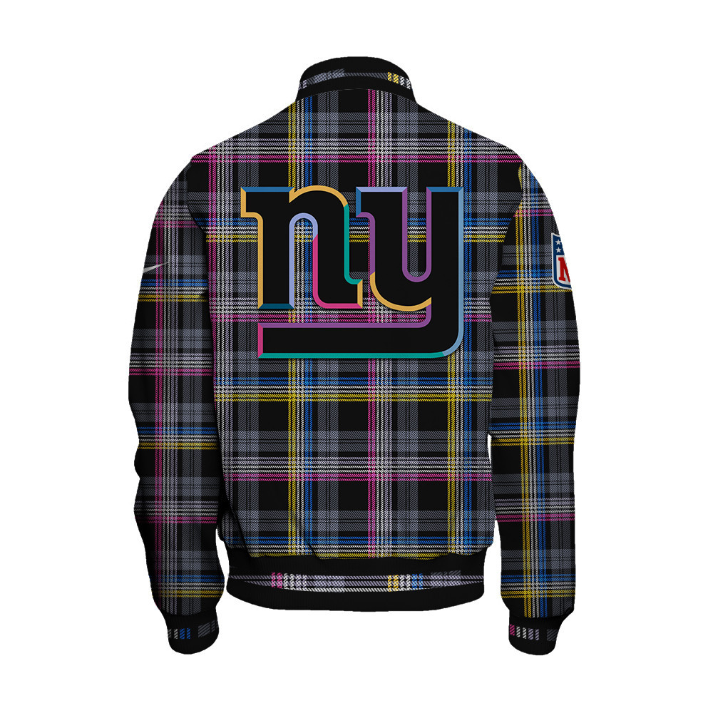New York Giants National Football League Crucial Catch Unisex Varsity Jacket - Famjoys New York Giants National Football League Crucial Catch Unisex Varsity Jacket - Famjoys