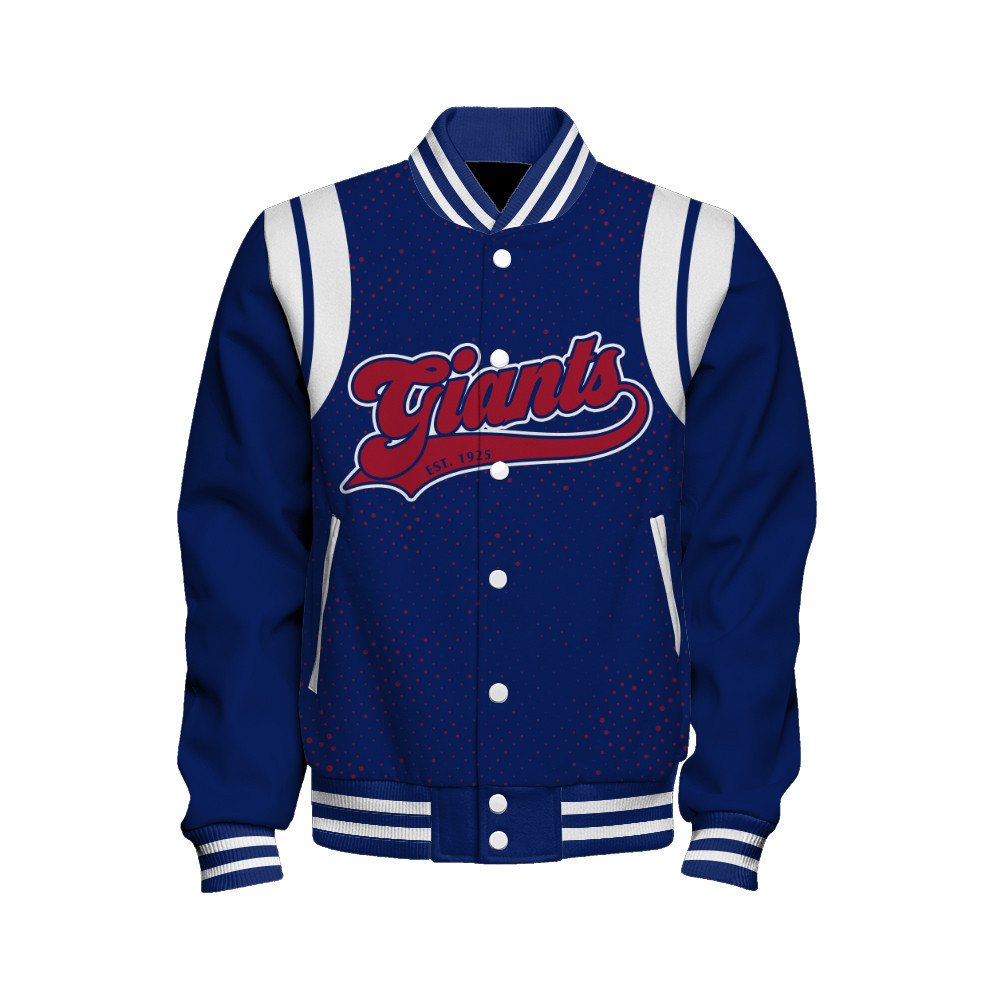 New York Giants National Football League Make Your Mark Unisex Varsity Jacket - Famjoys New York Giants National Football League Make Your Mark Unisex Varsity Jacket - Famjoys