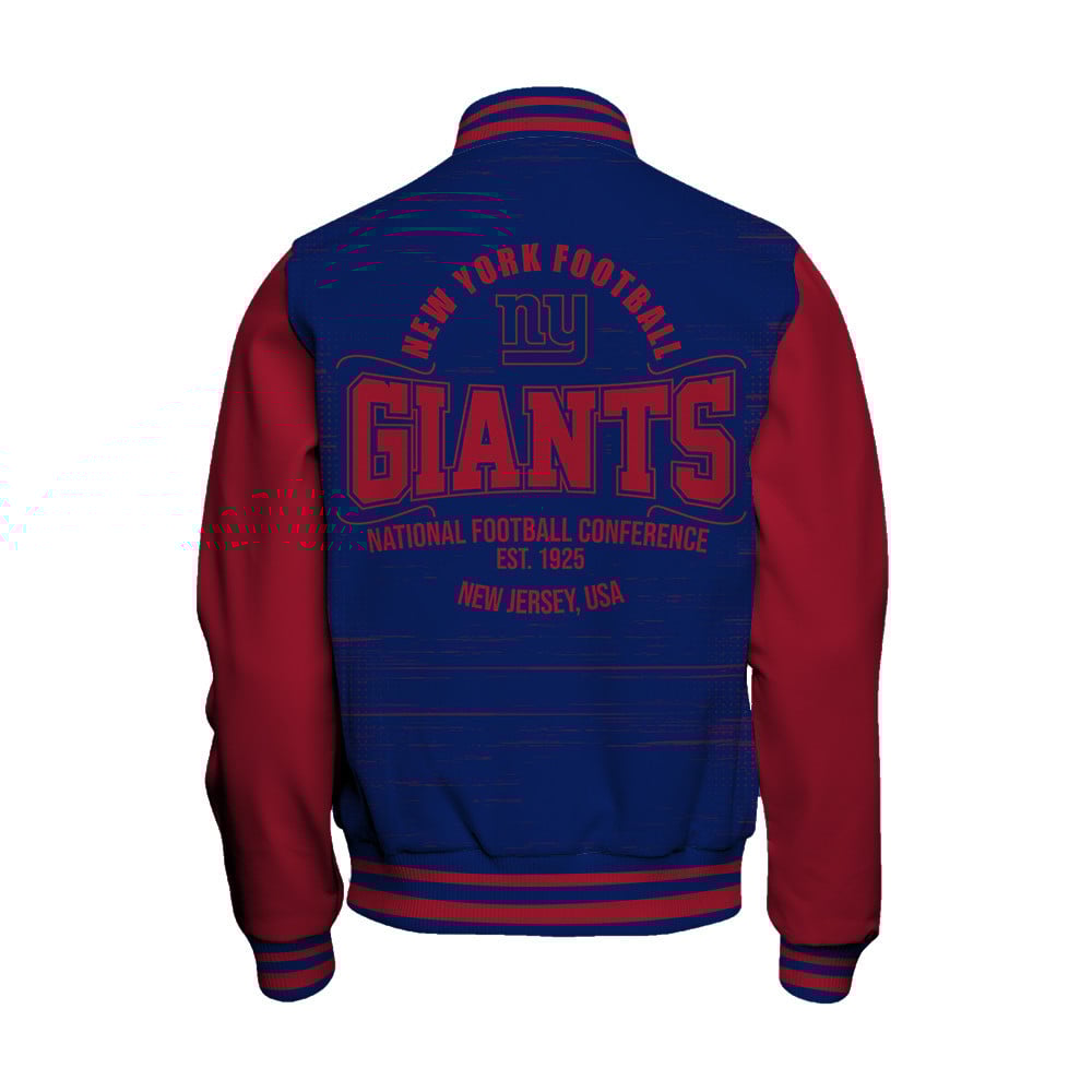 New York Giants - Proud Of The Shirt Unisex Varsity Jacket - Famjoys New York Giants - Proud Of The Shirt Unisex Varsity Jacket - Famjoys