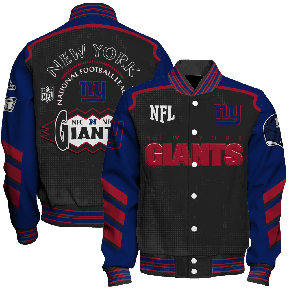 New York Giants - Relentless Determination Unisex Varsity Jacket