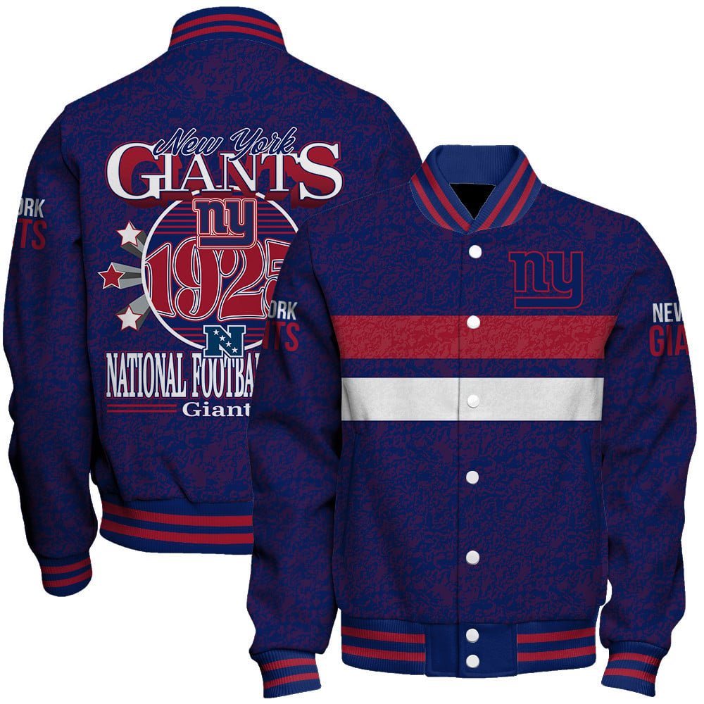 New York Giants - Super Durable Unisex Varsity Jacket
