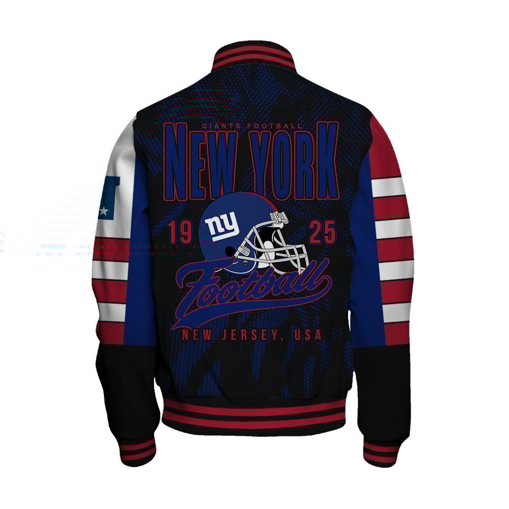 New York Giants - Wear Your Passion Unisex Varsity Jacket - Famjoys New York Giants - Wear Your Passion Unisex Varsity Jacket - Famjoys