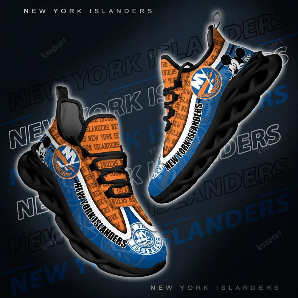 New York Islanders Max Soul Clunky Sneakers - Famjoys New York Islanders Max Soul Clunky Sneakers - Famjoys