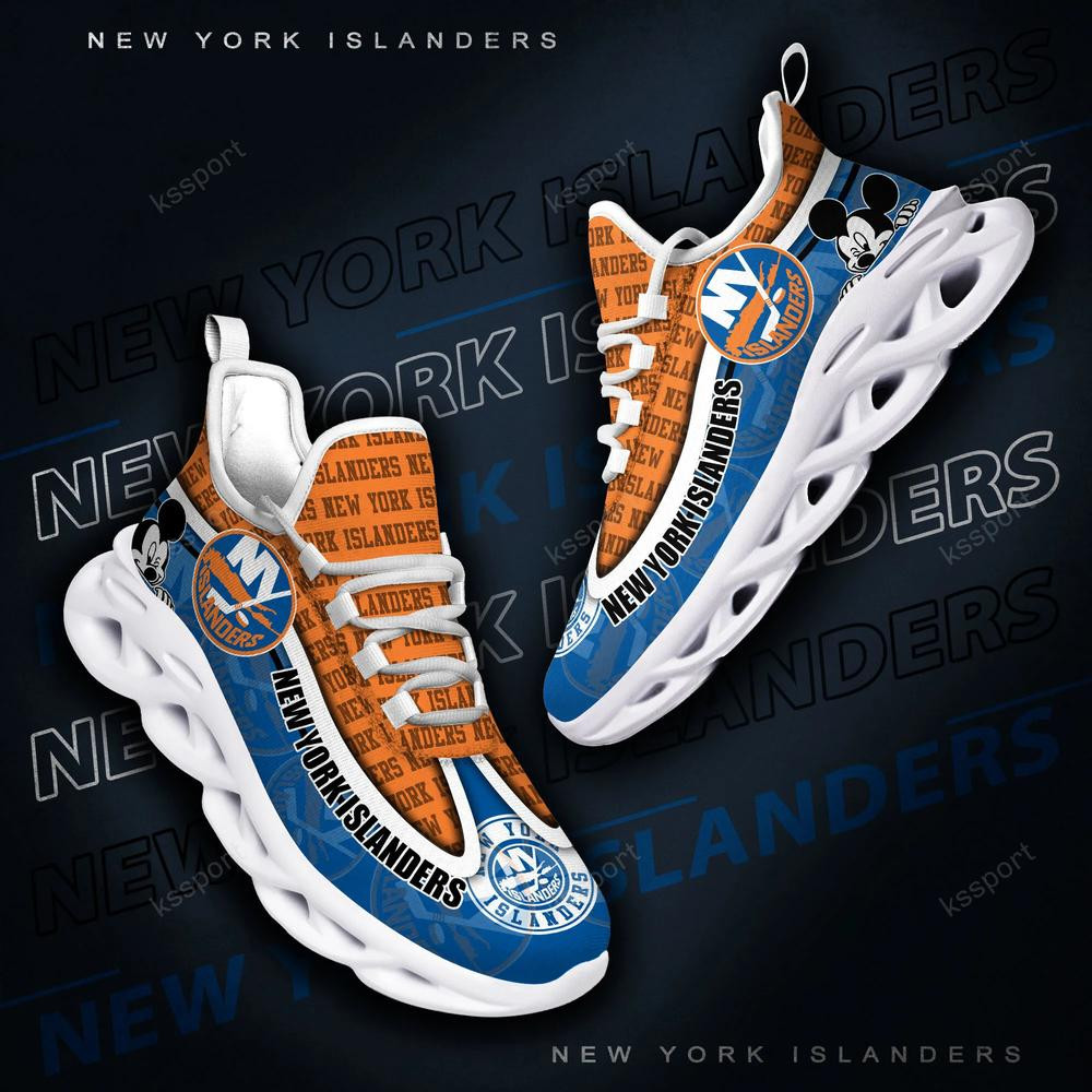 New York Islanders Max Soul Clunky Sneakers - Famjoys New York Islanders Max Soul Clunky Sneakers - Famjoys