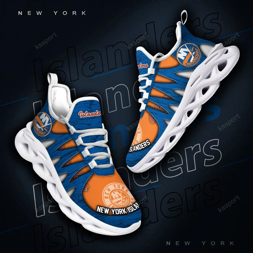 New York Islanders Max Soul Shoes, Running Sneakers - Famjoys New York Islanders Max Soul Shoes, Running Sneakers - Famjoys