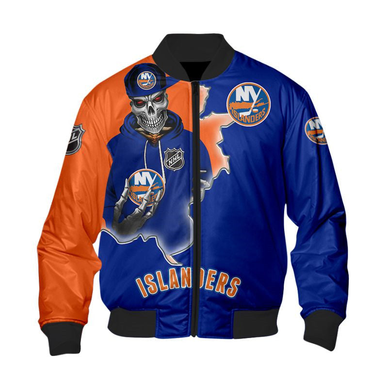 New York Islanders Varsity Jacketkull - Famjoys New York Islanders Varsity Jacketkull - Famjoys
