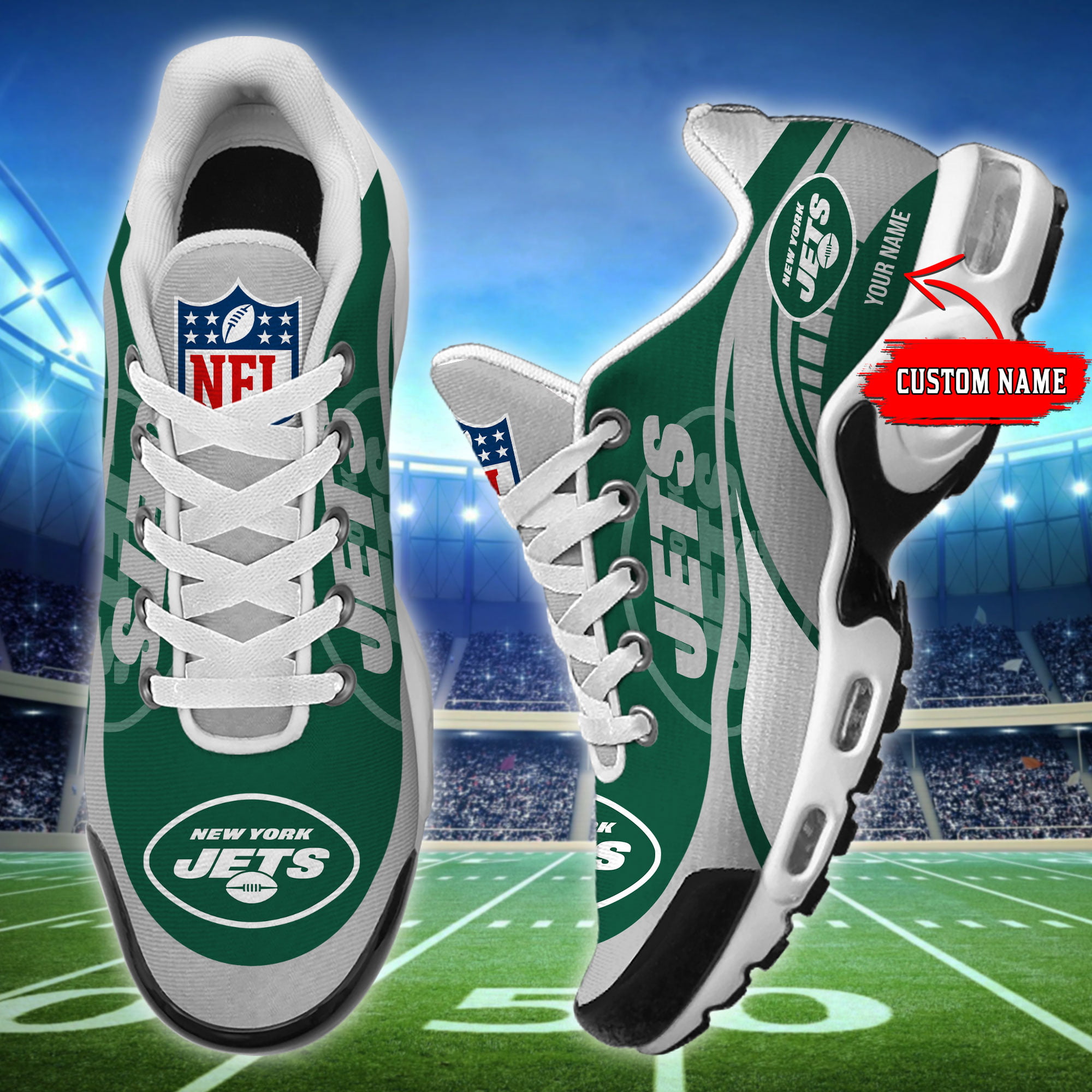 New York Jets-32 Teams TN H56 SHOES Cool Gift-SP18082357ID02 - Famjoys New York Jets-32 Teams TN H56 SHOES Cool Gift-SP18082357ID02 - Famjoys