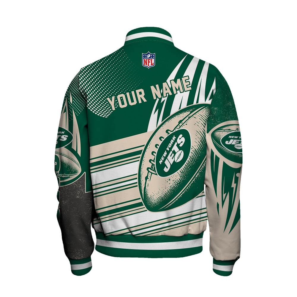 New York Jets AOP Varsity Jacket V10 - Famjoys New York Jets AOP Varsity Jacket V10 - Famjoys