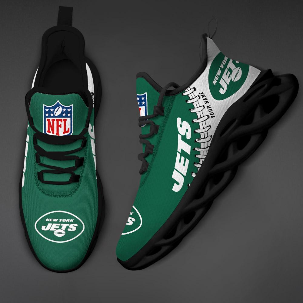 New York Jets Max Soul Shoes v2- DS001 - Famjoys New York Jets Max Soul Shoes v2- DS001 - Famjoys
