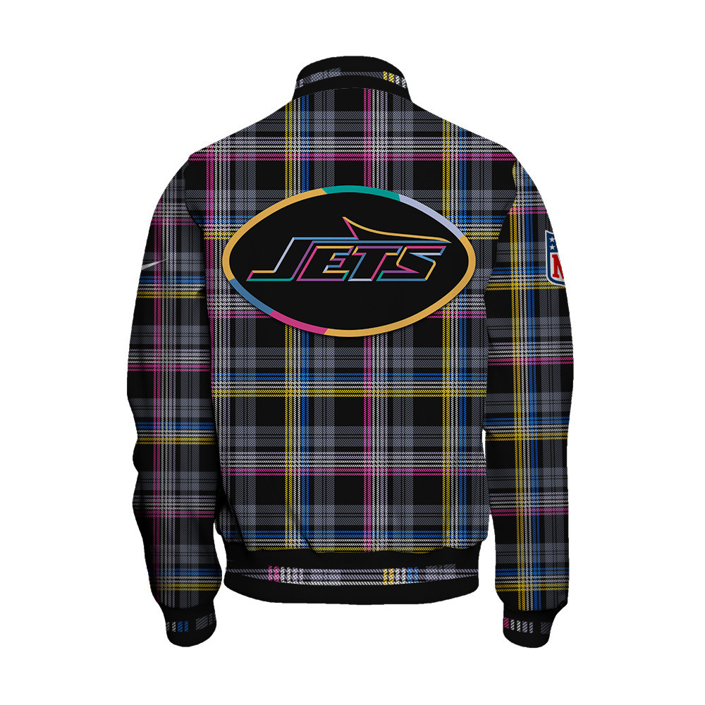 New York Jets National Football League Crucial Catch Unisex Varsity Jacket - Famjoys New York Jets National Football League Crucial Catch Unisex Varsity Jacket - Famjoys