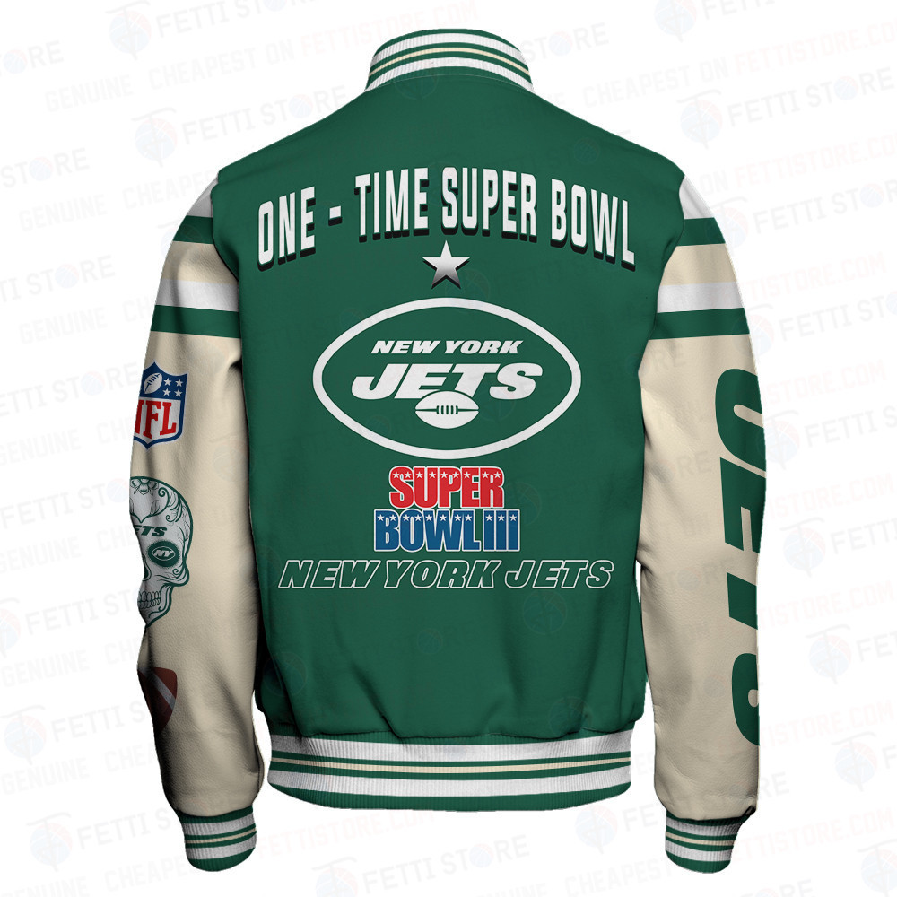 New York Jets National Football League Print Varsity Jacket SFAT V2 - Famjoys New York Jets National Football League Print Varsity Jacket SFAT V2 - Famjoys
