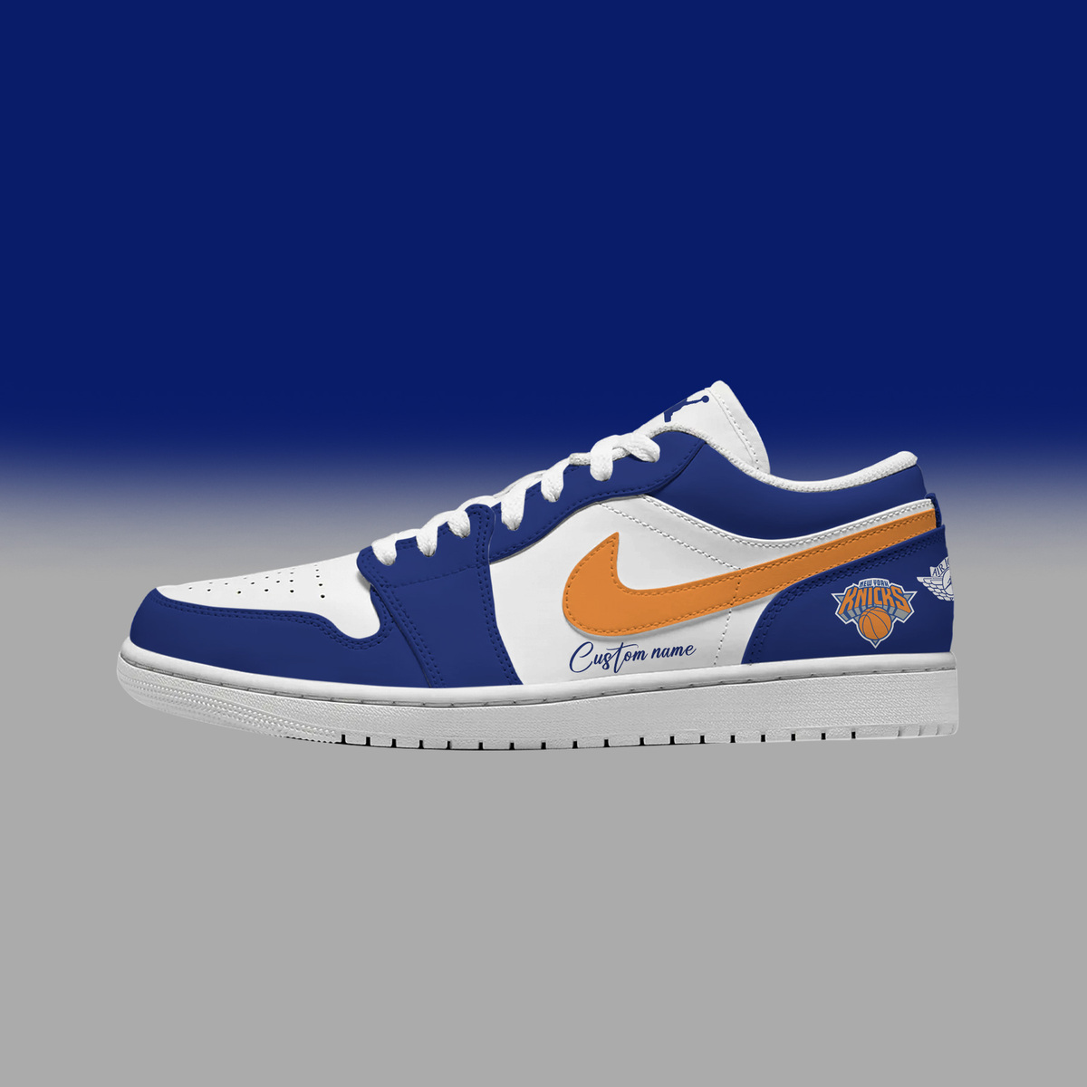 New York Knicks Custom Name For Fans Shoes-SP17042412ID10DS10 - Famjoys New York Knicks Custom Name For Fans Shoes-SP17042412ID10DS10 - Famjoys