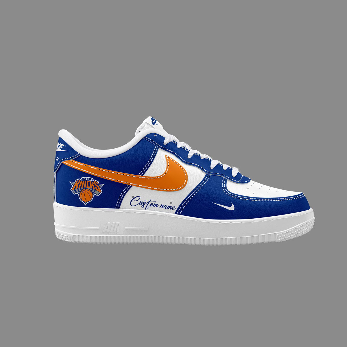 New York Knicks Custom Name For Fans Shoes-SP28032411ID10DS10 - Famjoys New York Knicks Custom Name For Fans Shoes-SP28032411ID10DS10 - Famjoys