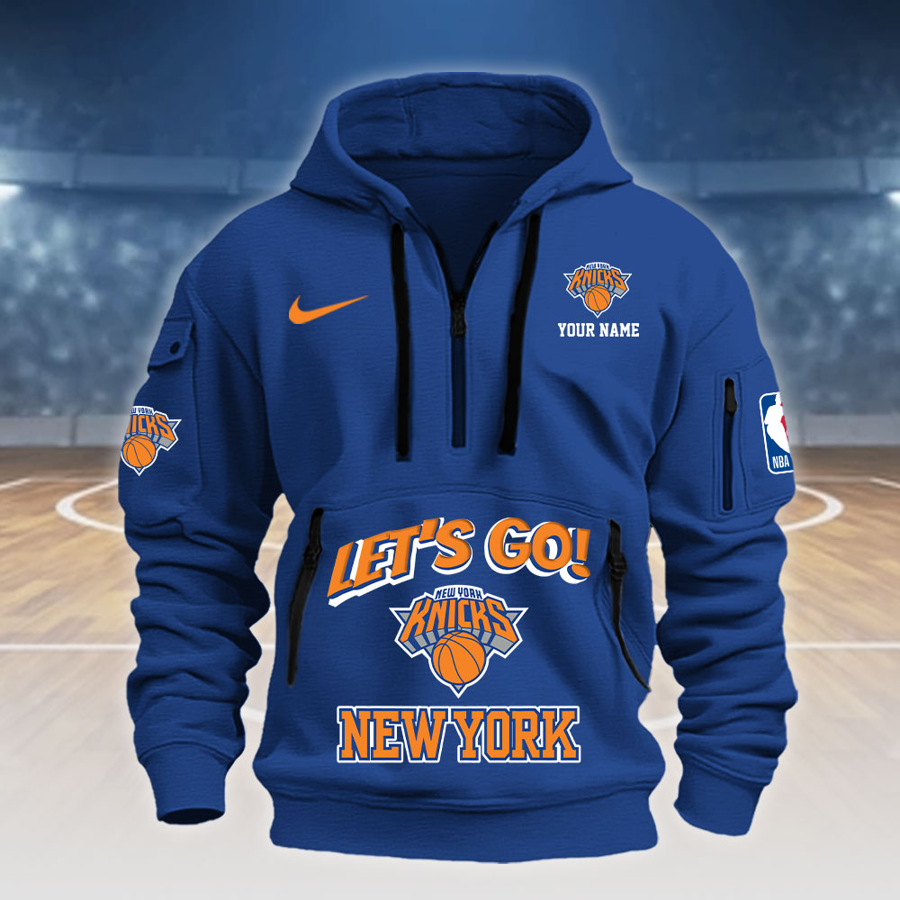 New York Knicks Heavy Hoodie - Famjoys New York Knicks Heavy Hoodie - Famjoys