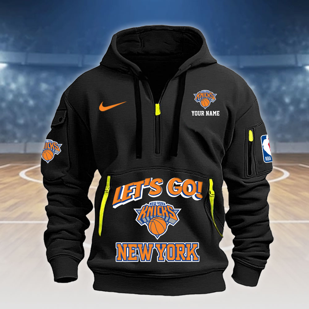 New York Knicks Heavy Hoodie - Famjoys New York Knicks Heavy Hoodie - Famjoys