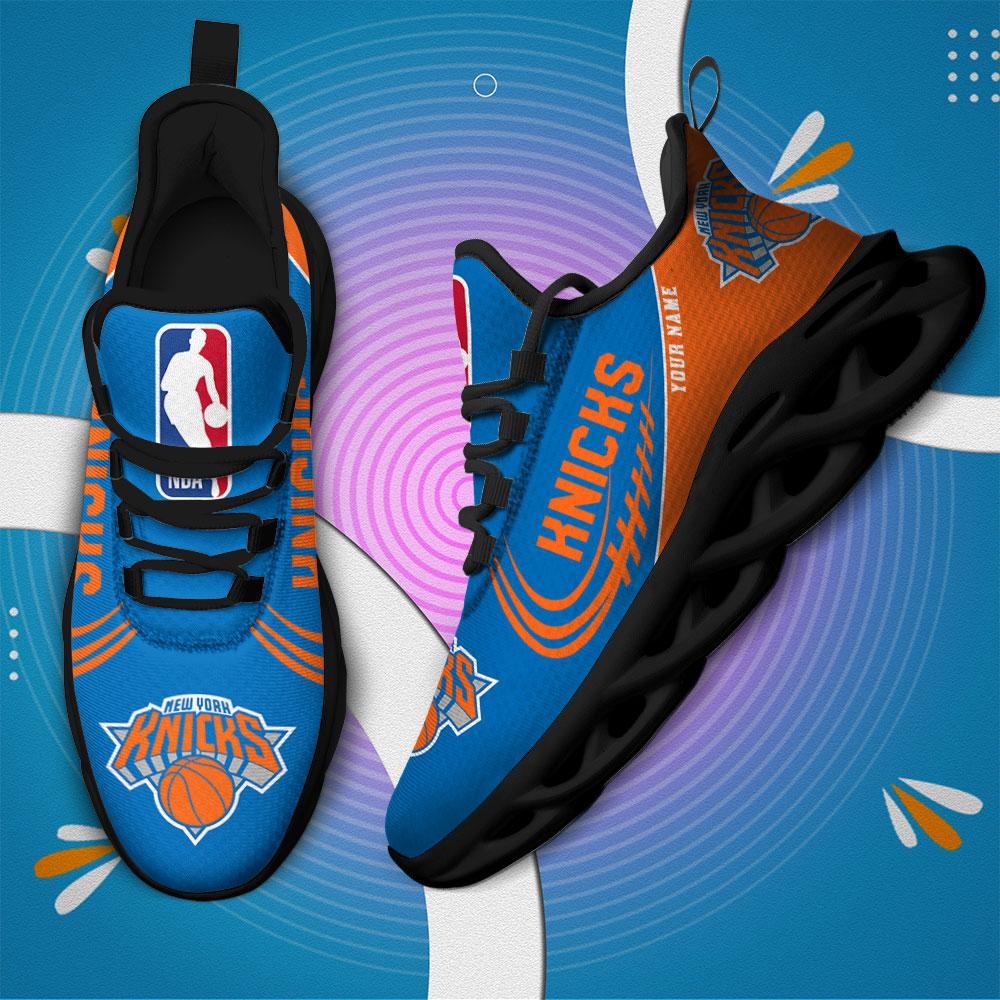 New York Knicks Max Soul Shoes - Famjoys New York Knicks Max Soul Shoes - Famjoys