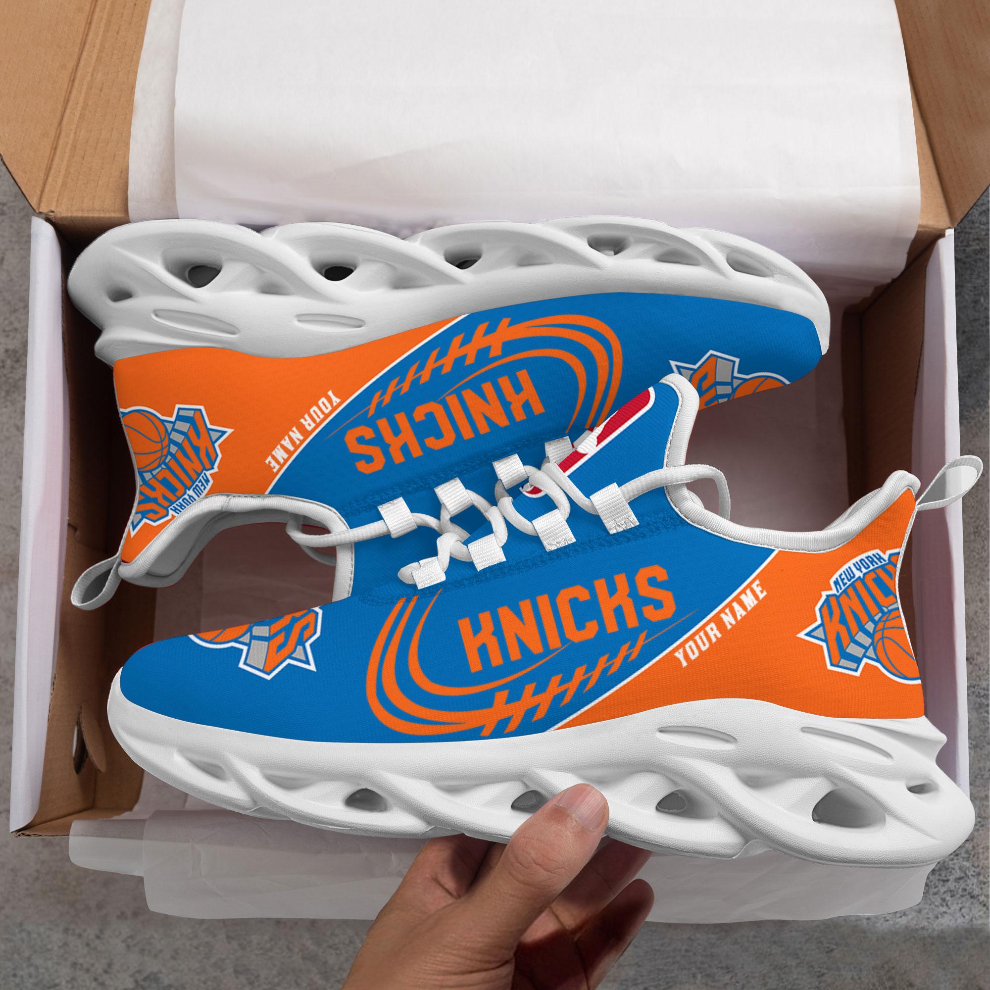 New York Knicks Max Soul Shoes - Famjoys New York Knicks Max Soul Shoes - Famjoys