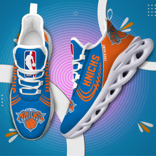New York Knicks Max Soul Shoes - Famjoys New York Knicks Max Soul Shoes - Famjoys