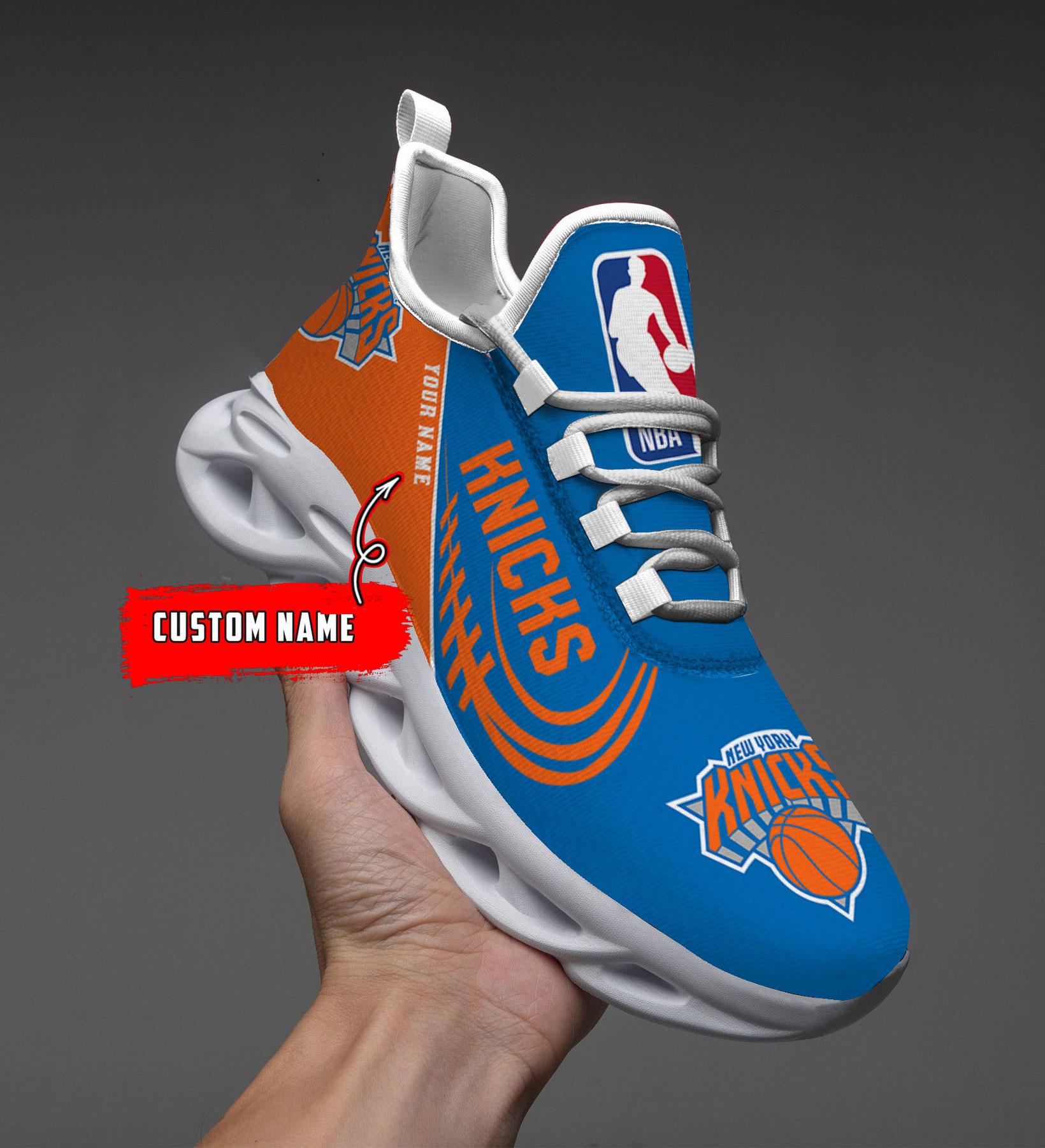 New York Knicks Max Soul Shoes - Famjoys New York Knicks Max Soul Shoes - Famjoys