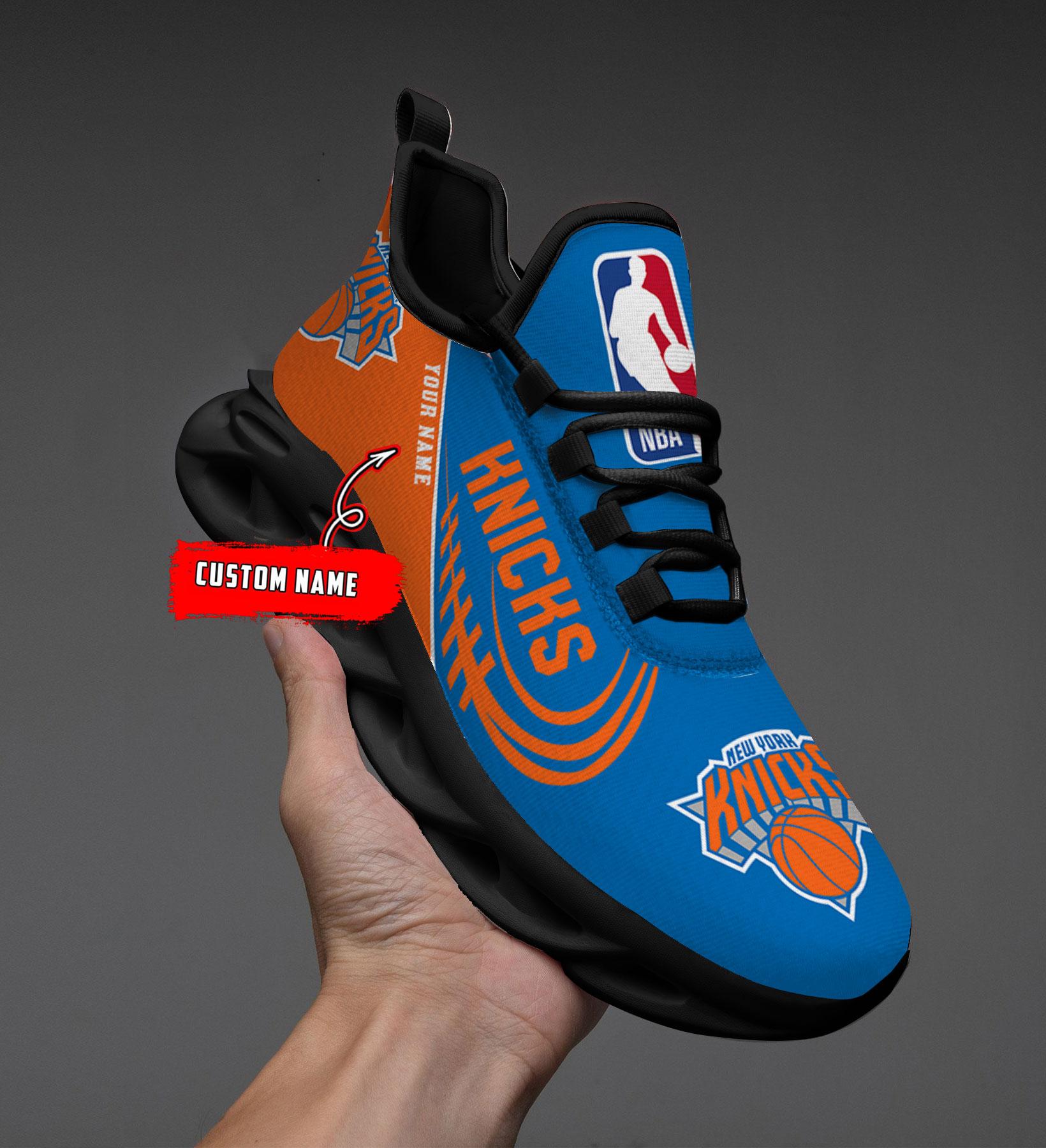 New York Knicks Max Soul Shoes - Famjoys New York Knicks Max Soul Shoes - Famjoys