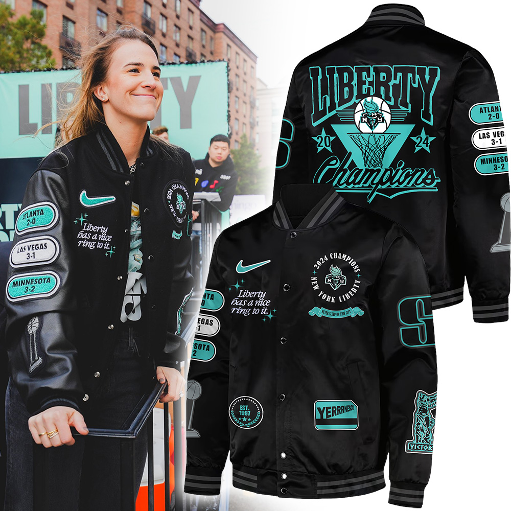 New York Liberty Champions Jacket - Famjoys New York Liberty Champions Jacket - Famjoys