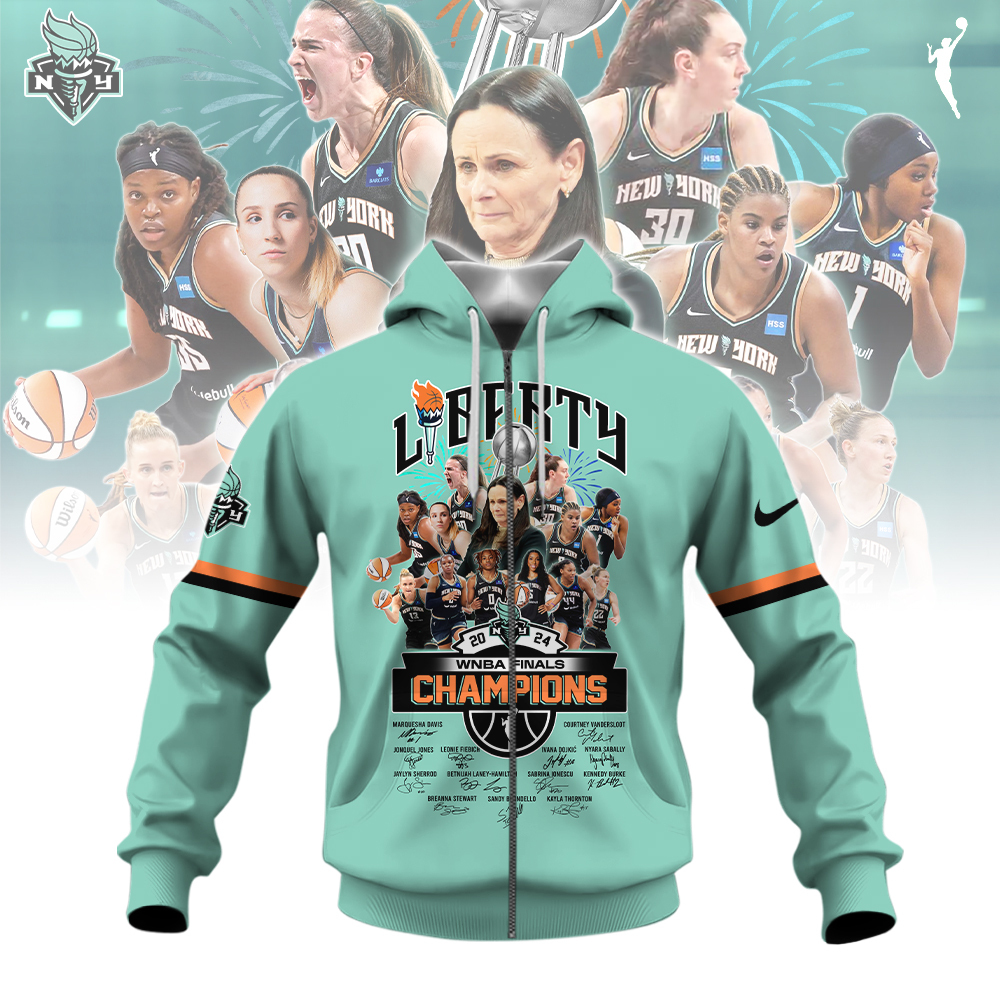 New York Liberty WNBA Finals Champions Hoodie V2 - Famjoys New York Liberty WNBA Finals Champions Hoodie V2 - Famjoys