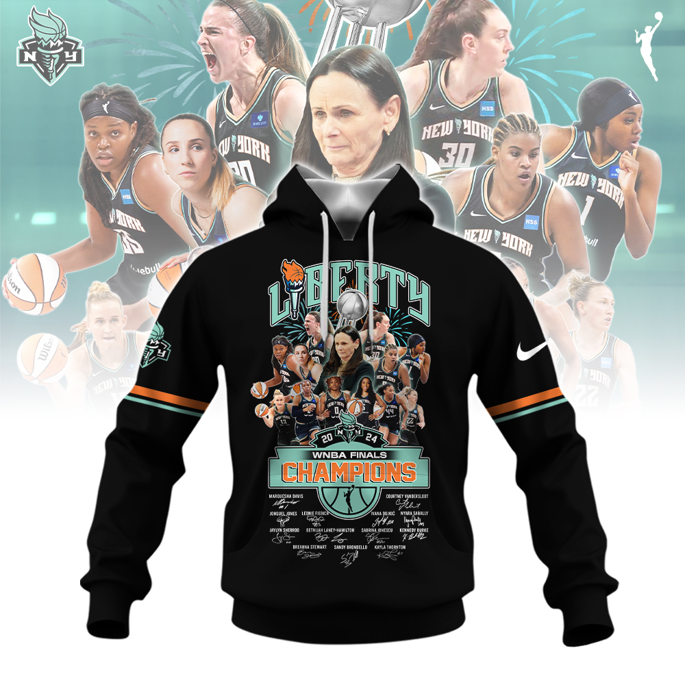 New York Liberty WNBA Finals Champions Hoodie V2 - Famjoys New York Liberty WNBA Finals Champions Hoodie V2 - Famjoys