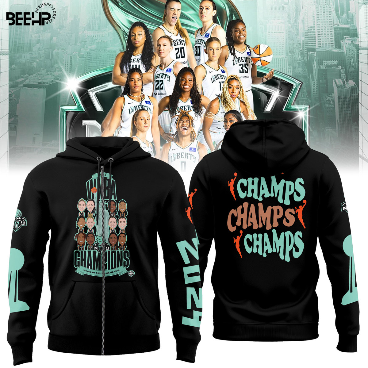 New York Liberty WNBA Finals Champions Shirt - Famjoys New York Liberty WNBA Finals Champions Shirt - Famjoys