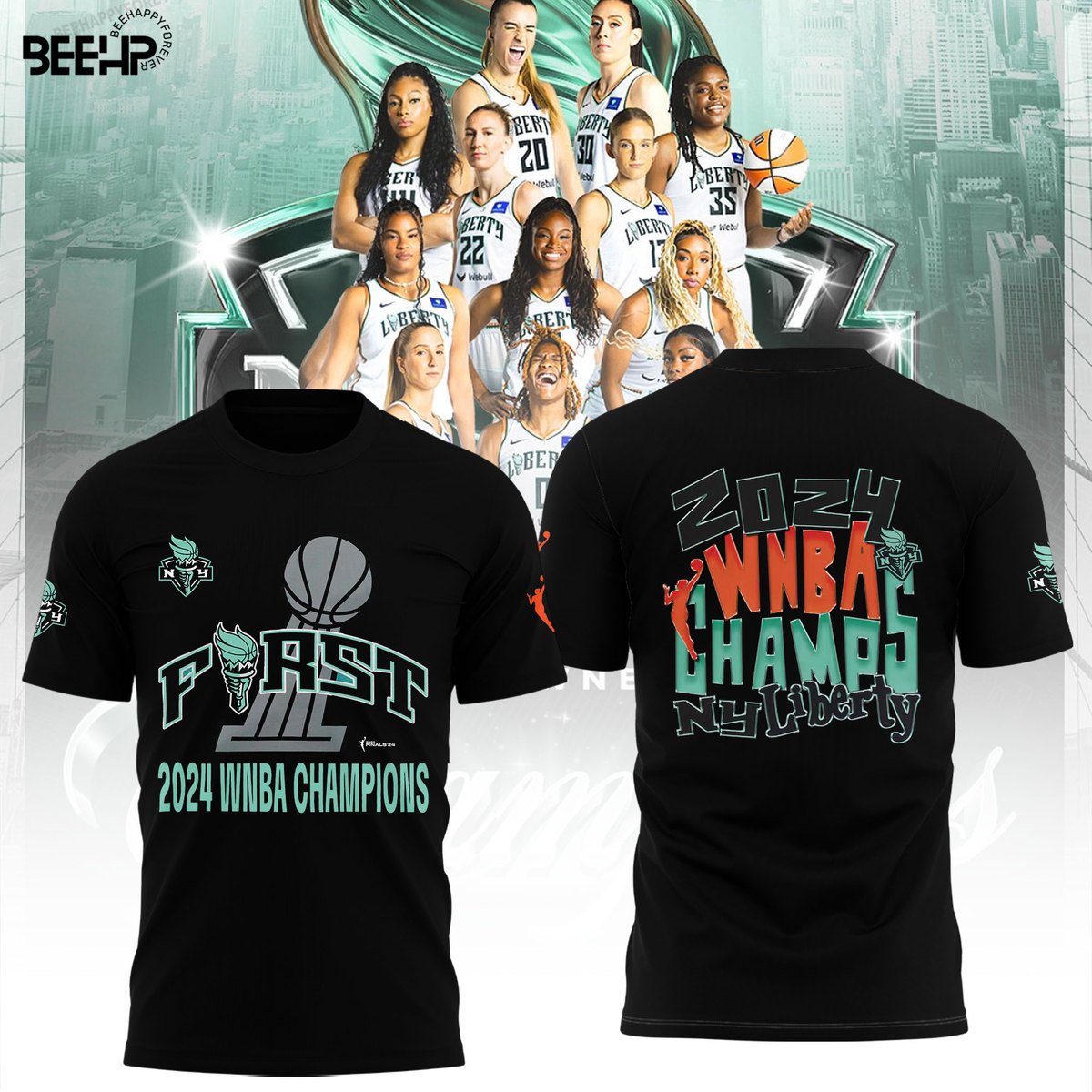 New York Liberty WNBA Finals Champions Shirt - Famjoys New York Liberty WNBA Finals Champions Shirt - Famjoys