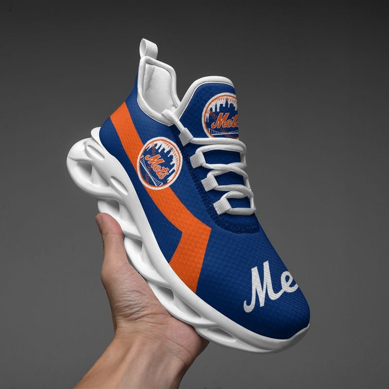 New York Mets Classic Pattern Max Soul Shoes NEW054050 - Famjoys New York Mets Classic Pattern Max Soul Shoes NEW054050 - Famjoys