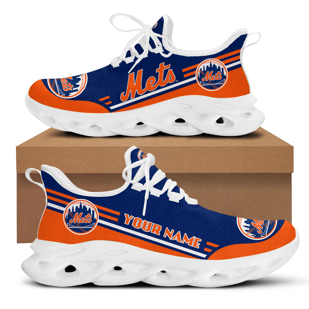 New York Mets Custom Name OW Shoes - v3.1 - Famjoys New York Mets Custom Name OW Shoes - v3.1 - Famjoys