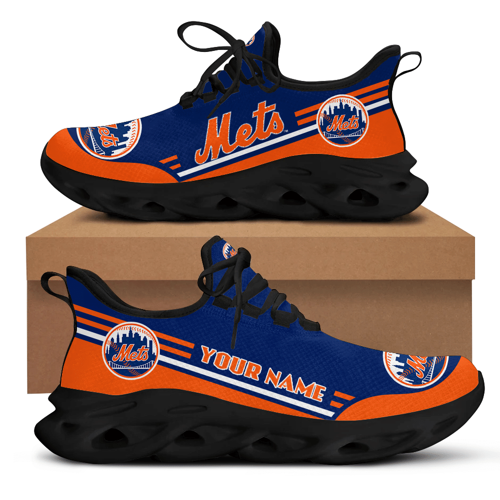 New York Mets Custom Name OW Shoes - v3.1 - Famjoys New York Mets Custom Name OW Shoes - v3.1 - Famjoys