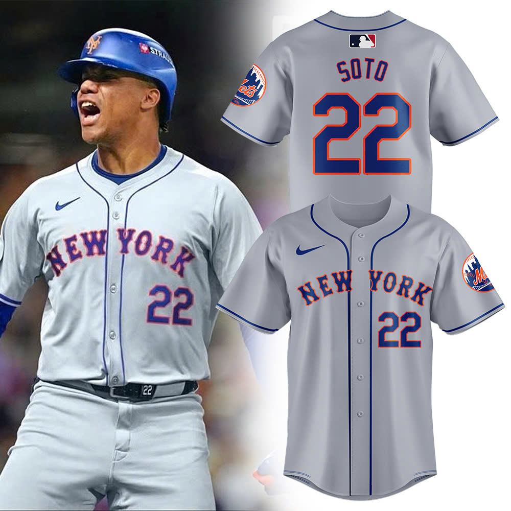 New York Mets Juan Soto jersey - Famjoys New York Mets Juan Soto jersey - Famjoys