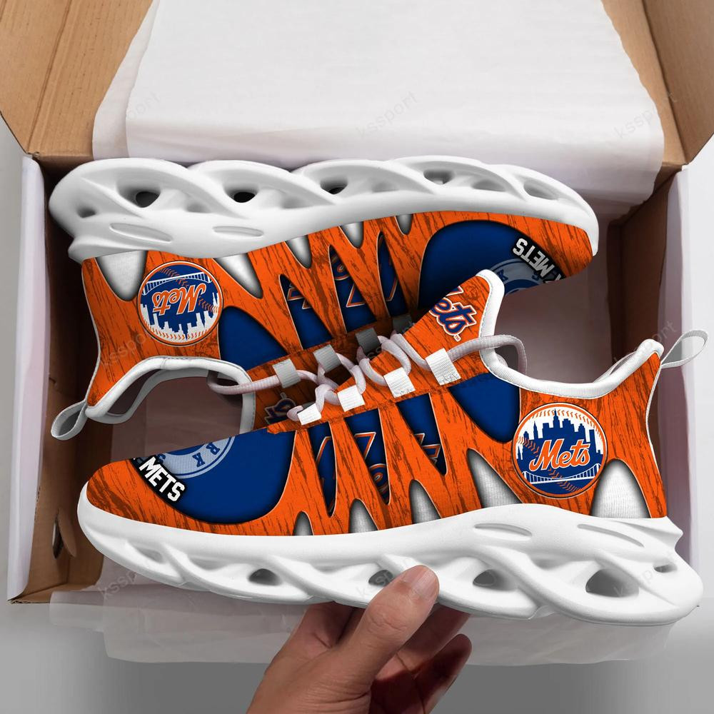 New York Mets Max Soul Shoes, Running Sneakers - Famjoys New York Mets Max Soul Shoes, Running Sneakers - Famjoys