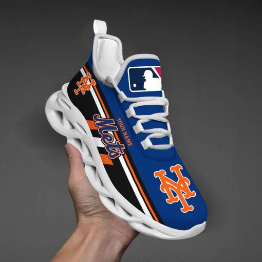 New York Mets Max Soul Sneaker - Famjoys New York Mets Max Soul Sneaker - Famjoys
