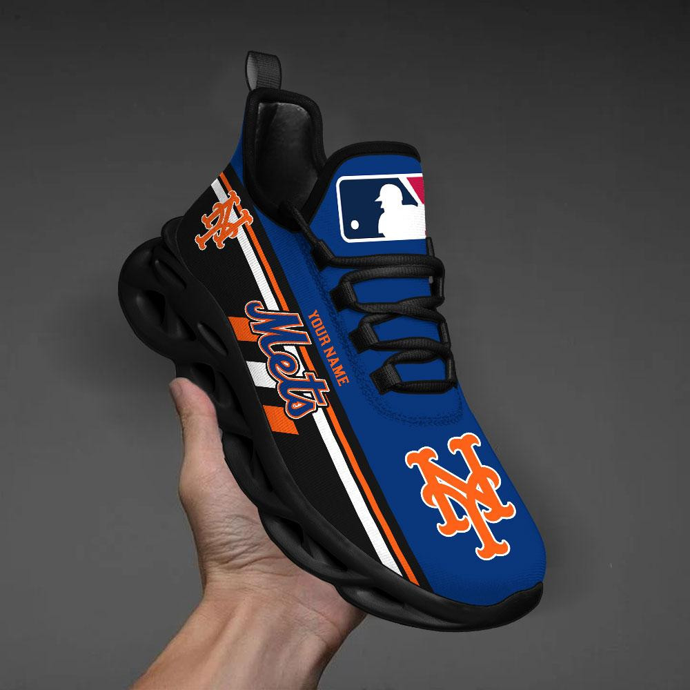 New York Mets Max Soul Sneaker - Famjoys New York Mets Max Soul Sneaker - Famjoys