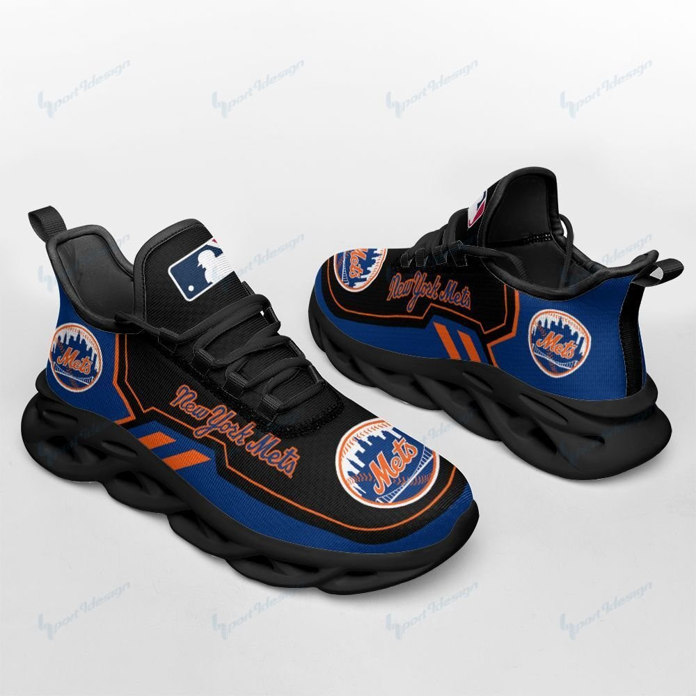 New York Mets Max Soul YZ Running Sneakers 81 - Famjoys New York Mets Max Soul YZ Running Sneakers 81 - Famjoys