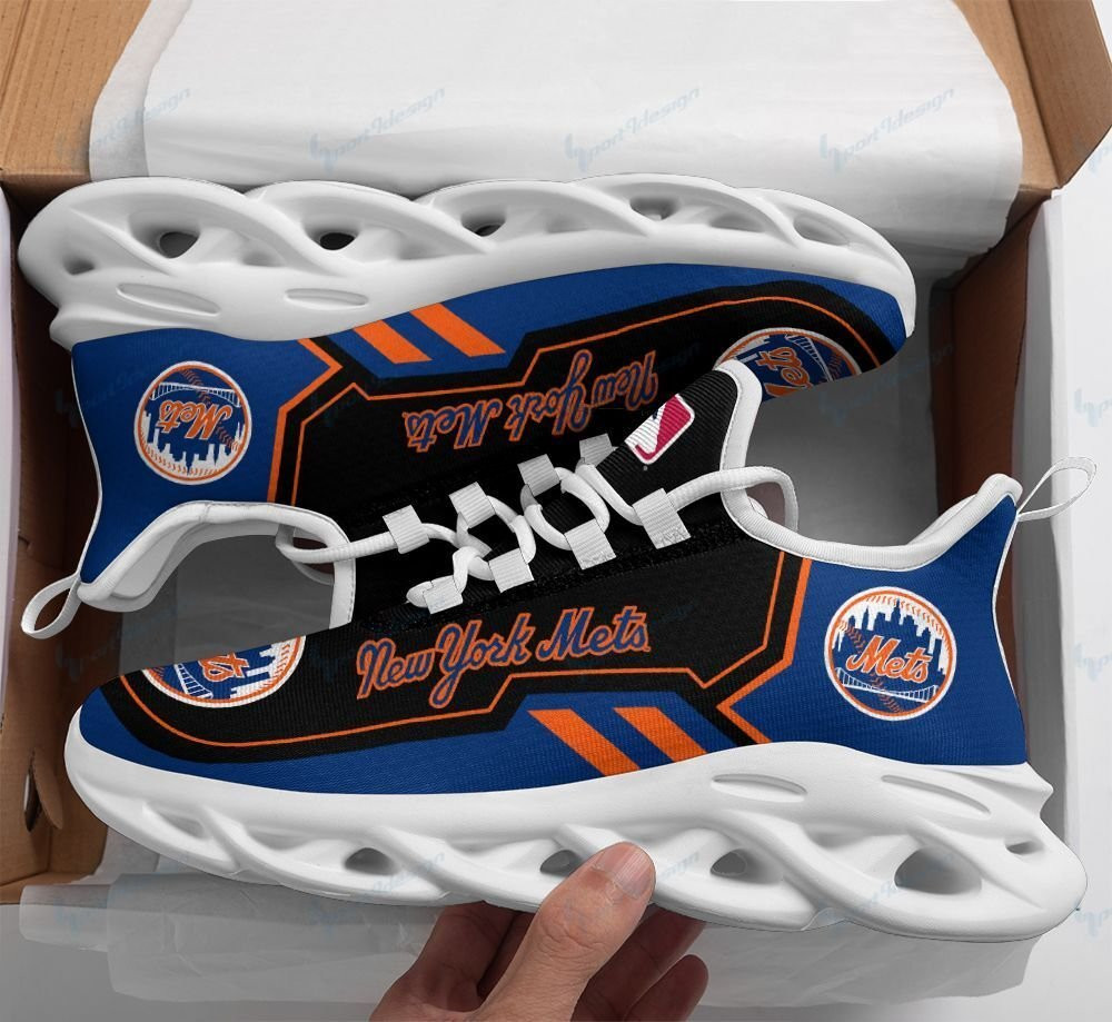 New York Mets Max Soul YZ Running Sneakers 81 - Famjoys New York Mets Max Soul YZ Running Sneakers 81 - Famjoys